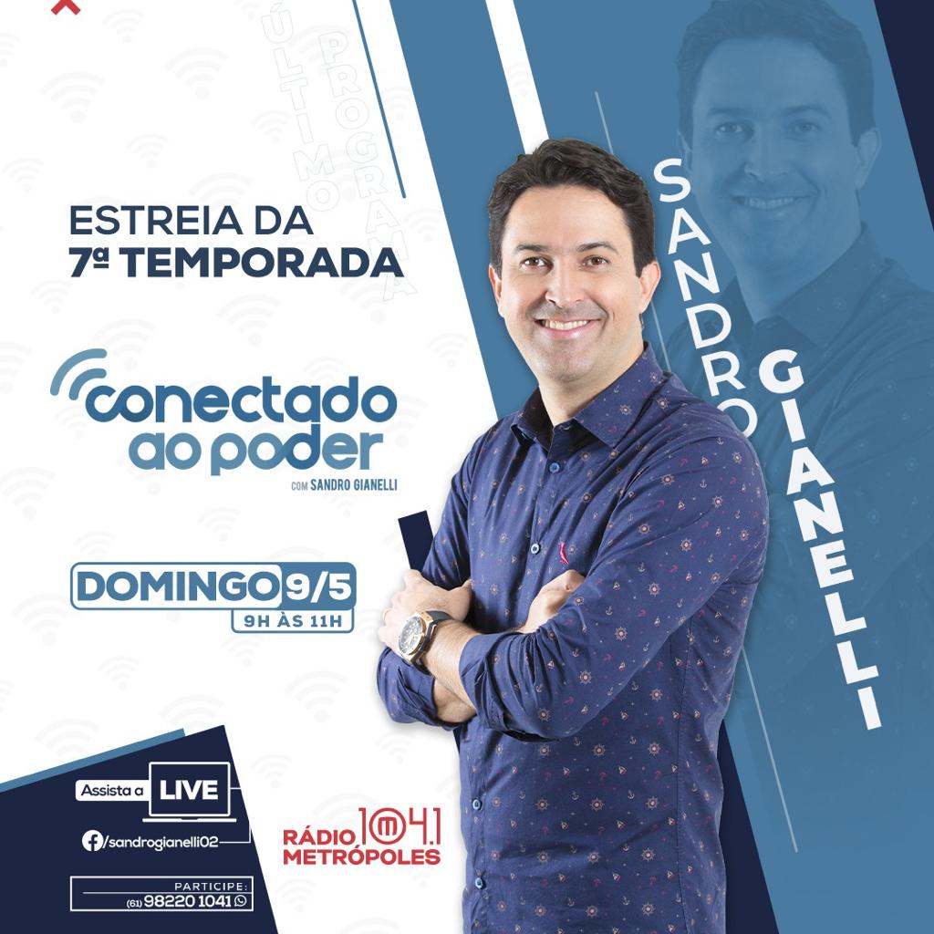 O programa estreia a sétima temporada e será realizado ao vivo, aos domingos, das 9h às 11h da manhã.