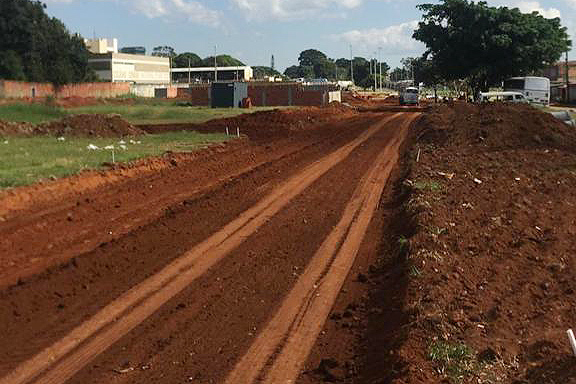 Terreno em Taguatinga Norte está sendo preparado para receber beneficiários do Codhab
